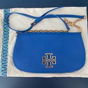 Tory Burch blue crossbody bag